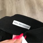 Seven7  Pull On Legging Black Soft Knit Pants Small Photo 6
