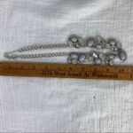 COLORS Lavender Rhinestone Statement Necklace Purple Photo 4