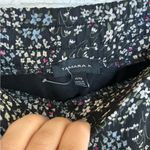 Tamara H Black Tiered Floral Print Maxi Skirt Size XL Photo 4