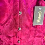 Frederick's of Hollywood NEW! Frederick’s of‎ Hollywood Wine Color Hollywood Dream Corset Size 32 Photo 1
