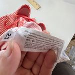 ZARA Shorts Womens Small Red White Gingham Check Cotton Blend High Rise Summer Photo 3