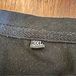 “Faith Over Fear” graphic short sleeve tee shirt, plus size 3X Black Photo 5