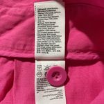 & Other Stories & Other Stories Paperbag High Waisted Wide Leg Shorts Lyocell Linen Pink Size 4 Photo 18