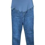 Madewell Maternity Over-the-Belly Skinny Jeans Orland Wash: TENCEL Denim Size 24 Photo 1