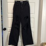 PacSun  Eco Black Distressed High Waisted Baggy Jeans 23 Photo 6