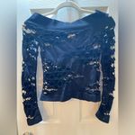 Forever 21  | Black Long Sleeve Shirt, Size Small Photo 2