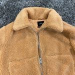 Urban Outfitters Cropped Teddy Jacket Photo 3