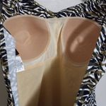 Roxanne Classics 12 36D Tiger Striped One Piece Swim Suit in Black n Gold Photo 3