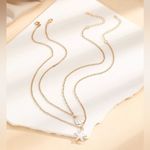 2 piece shell and starfish necklaces White Photo 1