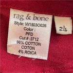 Rag and Bone  Red Skinny Legging Jeans for Intermix Photo 7