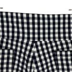 J.McLaughlin Blue White Gingham Stretch Leggings Womens 12 Tummy Control Pants Photo 10