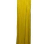 Be Jealous Scoop Neck Sleeveless Womens Yellow Maxi Beach Dress Small Side Slits Photo 0