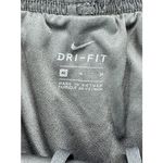 Nike Dri-Fit Shorts Women's Dark Grey DriFit Athletic Gym Running Medium Photo 2