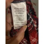 Nautica  Red Blue Plaid Long Sleeve Pajama Pants Set Size Medium Photo 6