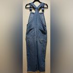 Anthropologie NWT  Edwin Sadie Utility Denim Overalls RipTide Size L Photo 4