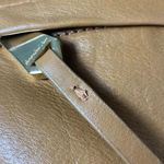 Christopher Kon Caramel Leather Hobo Bag Boho Tan Slouchy 70s Vibes Whipstitch Tan Photo 6