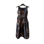 Kay Unger  Elsa Floral Tea Length Dress - Size 2 - Elegant (New) Photo 4