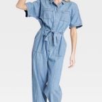 Universal Threads NWOT Universal Thread Denim Jumpsuit Boilersuit 100% Cotton Size 6 Photo 1