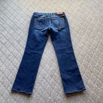 Lucky Brand  Ashford classic rider cropped jean low rise dark wash Y2K sz 4 Photo 4