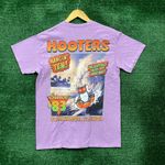 Hooters purple Tshirt size medium Photo 1