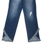 1822 Denim NEW  Ankle Skinny Jeans Frayed Hem Stretch Capsule Comfort Summer 12 Photo 3