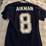 Troy Aikman Cottan Cowboys Jersey Blue Size M Photo 1