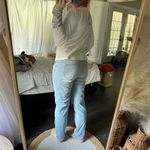 Goodnight Macaroon  Women’s Small Lace Up White Longsleeve New NWT Photo 2