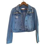 Dollhouse  denim jackets play embellishments. Sz.L Photo 0