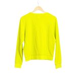 Outerknown Chartreuse Terrycloth Pullover Sweatshirt NWT Photo 1