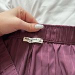 Abercrombie & Fitch Loungewear Sleep Shorts Womens Size Large Purple Boxers Photo 3