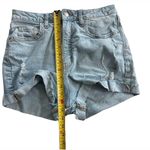 Wild Fable Women's Super High Rise Rolled Cuff Denim Shorts 6 Light Wash Jeans Photo 7