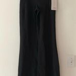Athleta NWT Salutation Stash Rib Flare Pant Tight Leggings in Black Size XS Photo 2