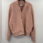 Varley  Alia Zip Through Jacket in Mahogany Rose Photo 6