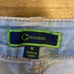 C wonder light wash‎ blue jeans size 6 flare jeans Photo 3