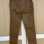 Soft Surroundings Tan Pull On Metro Legging Pants 27431 Size Small Stretch Snap Photo 2