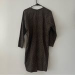 NWT Caron Callahan Leon Brown Polka Dot Silk Cotton Dress Size S Photo 5