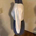 Aster Women's Small White Crop Top Long Sleeve One Shoulder New Photo 1