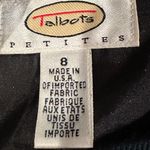 Talbots Green Navy & Black Watch Tartan Plaid Gold Buttons With Pockets Sz 8P. Photo 10