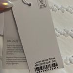 Nadine Merabi White Sparkle Louisa Dress Photo 4