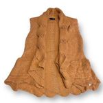 Ryu By Anthropologie Open Front Fuzzy Knit Cardigan Size Small Photo 0