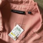 T&W Designs Blush pink Wrap Tunic dress shirt New Medium Photo 4