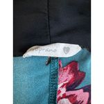 Soprano  Floral Kimono Robe Teal/Pink/Black Sash Size Large Boho Festival Photo 4