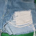 Carhartt Blue Jean Shorts Distressed size 32 x 30-run small see measurements Photo 3