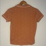 Roller Rabbit Faherty x  Pajama Top Short Sleeve Rust Sunrise Organic Cotton Photo 6