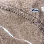 Active USA  Women’s Size M Heathered Tan Rayon Knit V-Neck Long Sleeve Sweater Photo 6