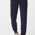 FIGS Navy High Waisted Uman Relaxed Petite Jogger Scrub Pants Photo 0