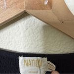 Nation Ltd Fabienne Fused Ruffle Smocked Dress in Jet Black Womens Size XS Photo 8