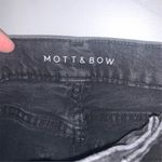 Mott & Bow Women's Black Mom Alle Skinny Jeans Size 27 Stretch Denim Photo 8