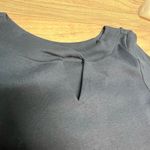 Chico's NWT Twisted Neck Tee/Shirt Top 3/4 sleeves. Classic Navy Photo 2