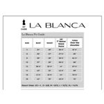 La Blanca Island Goddess Underwire One Piece Swimsuit Size 8 Caribbean NWT Photo 4